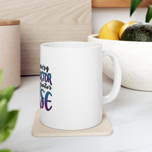 DistinctInk Glossy White Coffee / Tea Mug - Behind Every Great Doctor Even Greater Nurse