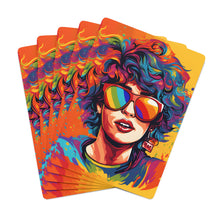 DistinctInk Playing Poker Cards with Start Building Your Dreams Design for LGBTQ+ Pride