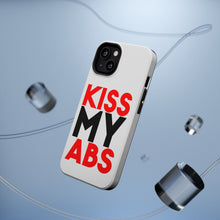 DistinctInk ToughCase for Apple iPhone, Compatible with MagSafe Charging - Kiss My Abs