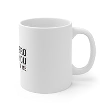DistinctInk Glossy White Coffee / Tea Mug - Don't Bro Me If You Don't Know Me