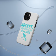 DistinctInk ToughCase for Apple iPhone, Compatible with MagSafe Charging - Hockey Making Dentists Rich Since 1875