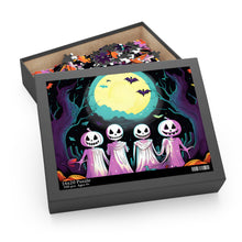 DistinctInk Jigsaw Puzzle with Exploring the Unknown Design for Halloween  LGBTQ+ Pride