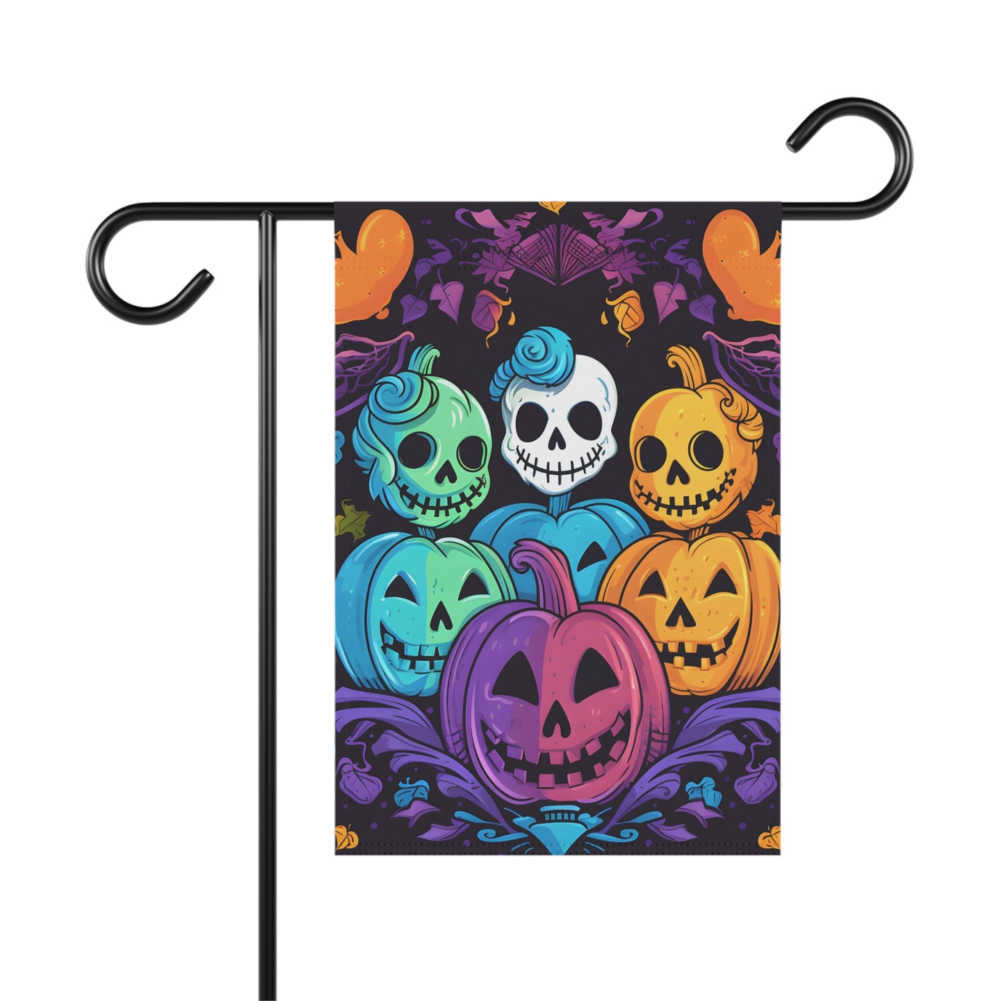 DistinctInk Garden & House Banner Flag with Creating Lasting Memories Design for Halloween  LGBTQ+ Pride