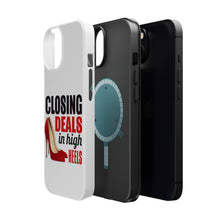 DistinctInk ToughCase for Apple iPhone, Compatible with MagSafe Charging - Closing Deals in High Heels