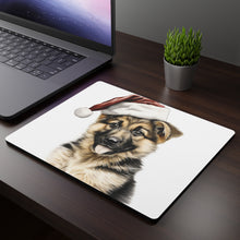 DistinctInk Mouse Pad - 1/4" Foam Rubber - German Shepherd Dog Puppy Drawing