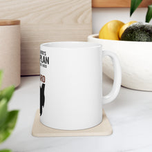 DistinctInk Glossy White Coffee / Tea Mug - Don't Always Need a Plan Just Balls & A Beard