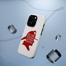 DistinctInk ToughCase for Apple iPhone, Compatible with MagSafe Charging - Feel Safe at Night Sleep with a Firefighter