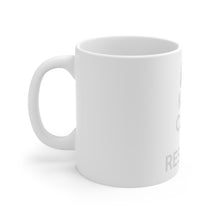 DistinctInk Glossy White Coffee / Tea Mug - Keep Calm and Respawn Gamer Video Games