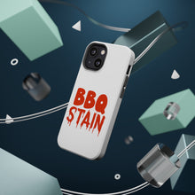 DistinctInk ToughCase for Apple iPhone, Compatible with MagSafe Charging - BBQ Stain Barbecue