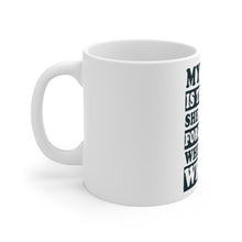 DistinctInk Glossy White Coffee / Tea Mug - My Wife Is the Best Always Forgives Me