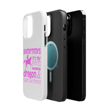 DistinctInk ToughCase for Apple iPhone, Compatible with MagSafe Charging - Sometimes It's the Princess Who Kills the Dragon
