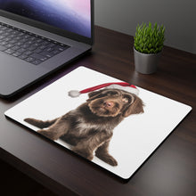DistinctInk Mouse Pad - 1/4" Foam Rubber - Wirehaired Pointing Griffon Puppy
