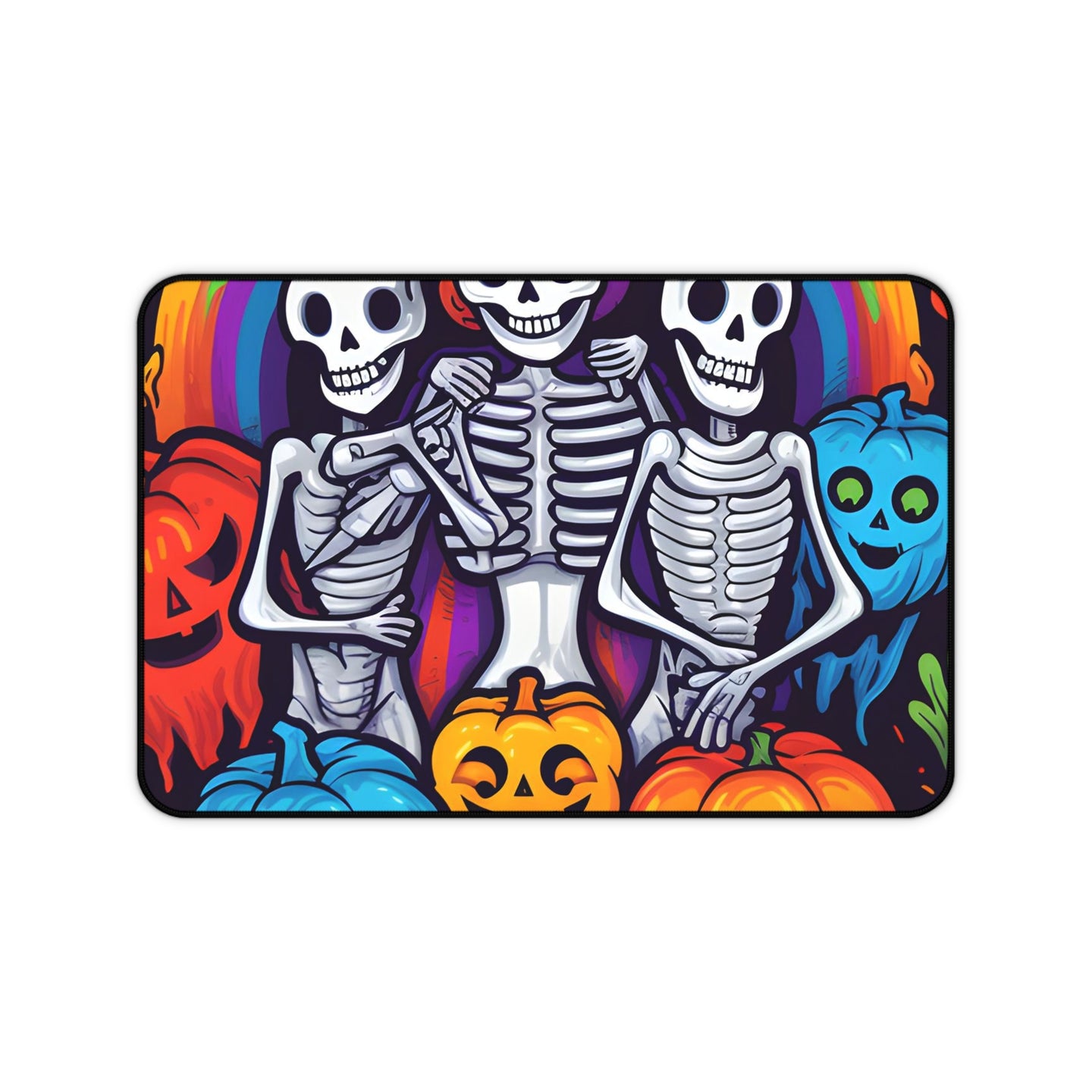 DistinctInk Desk Mat with Exploring Inner Knowledge Design for Halloween  LGBTQ+ Pride