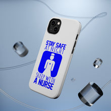 DistinctInk ToughCase for Apple iPhone, Compatible with MagSafe Charging - Stay Safe at Night Sleep With a Nurse