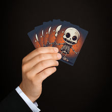 DistinctInk Playing / Poker Cards with Skelly's Halloween Bash Design for Halloween