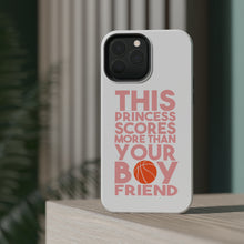 DistinctInk ToughCase for Apple iPhone, Compatible with MagSafe Charging - This Princes Scores More Than Your Boyfriend