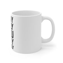 DistinctInk Glossy White Coffee / Tea Mug - I Play Daily You Play Weakly