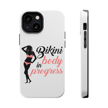 DistinctInk ToughCase for Apple iPhone, Compatible with MagSafe Charging - Bikini Body in Progress