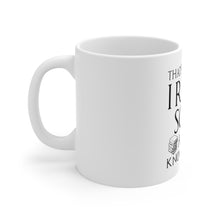 DistinctInk Glossy White Coffee / Tea Mug - I Read Sci-Fi and I Know Things
