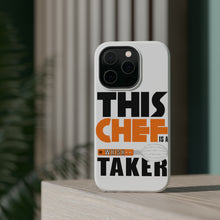 DistinctInk ToughCase for Apple iPhone, Compatible with MagSafe Charging - This Chef is a Whisk Taker
