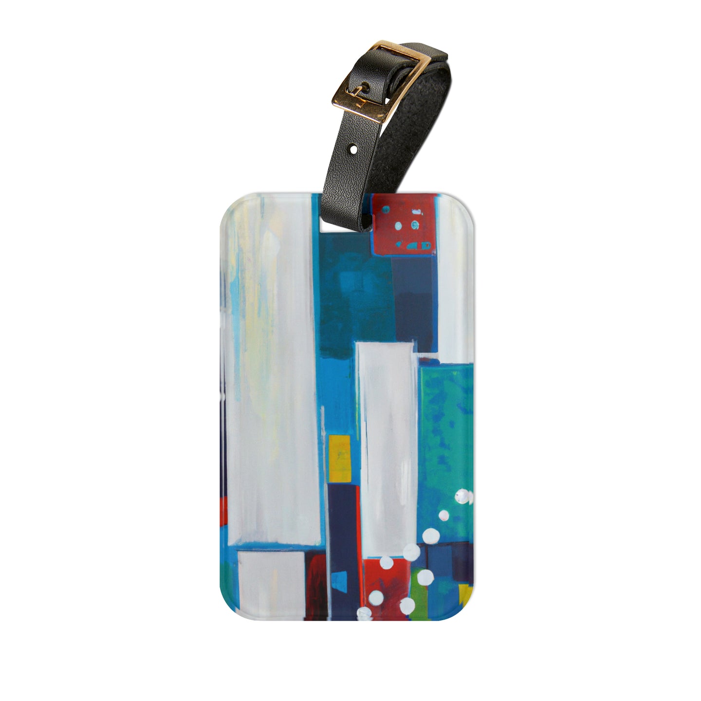 Gilda Radburn - Mid-Century Modern Design Printed on a Custom Luggage Tag