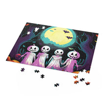 DistinctInk Jigsaw Puzzle with Exploring the Unknown Design for Halloween  LGBTQ+ Pride