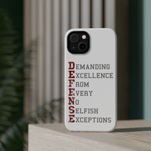 DistinctInk ToughCase for Apple iPhone, Compatible with MagSafe Charging - DEFENSE Demanding Excellence