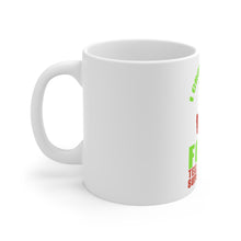 DistinctInk Glossy White Coffee / Tea Mug - I Grow My Own Food Tell Me Your Superpower