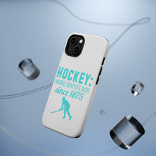 DistinctInk ToughCase for Apple iPhone, Compatible with MagSafe Charging - Hockey Making Dentists Rich Since 1875