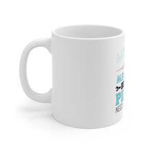 DistinctInk Glossy White Coffee / Tea Mug - Aircraft Mechanic Pilots Need Heroes Too