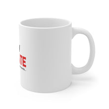 DistinctInk Glossy White Coffee / Tea Mug - I Know Karate and Only 2 Other Japanese Words