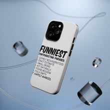 DistinctInk ToughCase for Apple iPhone, Compatible with MagSafe Charging - Funniest Contradicting Phrases - Married