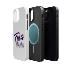 DistinctInk ToughCase for Apple iPhone, Compatible with MagSafe Charging - Fur Mama - Dog Paw