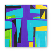 Pablo D'Azure - Mid-Century Modern Canvas Wall Art Decor