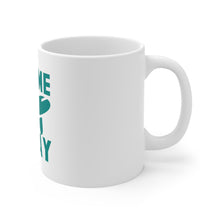 DistinctInk Glossy White Coffee / Tea Mug - Fly Me Away - Travel