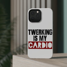 DistinctInk ToughCase for Apple iPhone, Compatible with MagSafe Charging - Twerking is My Cardio
