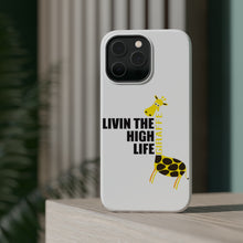 DistinctInk ToughCase for Apple iPhone, Compatible with MagSafe Charging - Livin the High Life - Giraffe