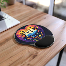 DistinctInk Mouse Pad with Wrist Rest  with A Life Of Adventure Design for Halloween  LGBTQ+ Pride