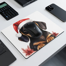 DistinctInk Mouse Pad - 1/4" Foam Rubber - Dachshund Puppy Drawing