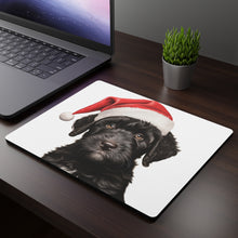 DistinctInk Mouse Pad - 1/4" Foam Rubber - Portuguese Water Dog Puppy Drawing