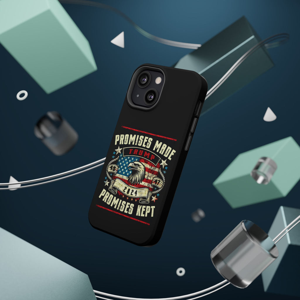 Tough Case for iPhone, Compatible with MagSafe Charging | Trump - Promises Made, Promises Kept | Conservative, view 33