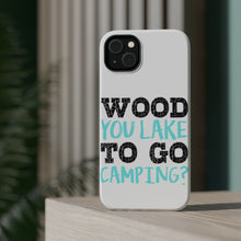 DistinctInk ToughCase for Apple iPhone, Compatible with MagSafe Charging - Wood You Lake to Go Camping