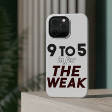 DistinctInk ToughCase for Apple iPhone, Compatible with MagSafe Charging - 9 to 5 Is For the Weak