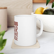 DistinctInk Glossy White Coffee / Tea Mug - Gorgeous Hair is the Best Revenge