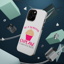 DistinctInk ToughCase for Apple iPhone, Compatible with MagSafe Charging - Be a Beautiful Cupcake in a World of Muffins