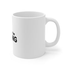 DistinctInk Glossy White Coffee / Tea Mug - I'd Rather Be Fishing