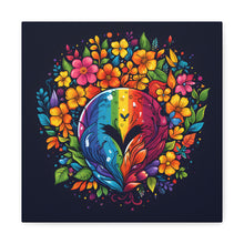 DistinctInk Canvas Wall Art with A World of Possibilities for LGBTQ+ Pride