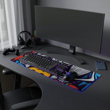 DistinctInk LED Gaming Mouse Pad with Exploring Inner Knowledge Design for Halloween  LGBTQ+ Pride