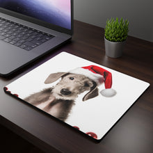 DistinctInk Mouse Pad - 1/4" Foam Rubber - Bedlington Terrier Puppy
