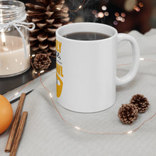 DistinctInk Glossy White Coffee / Tea Mug - You Only Lick Once - Lick the Bowl - Baking
